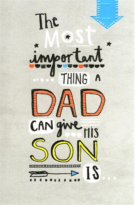 Dad From Your Son Happy Fathers Day Card Cards