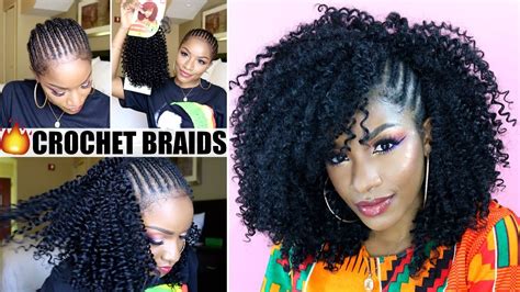 We post fabulous articles that will teach you how to grow and care for your hair. Crochet Braids w/ Exposed Side Braids Tutorial! Outre 3C ...