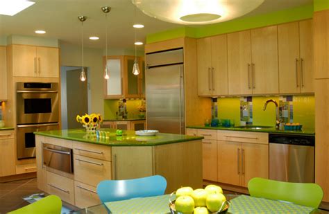 15 Amazingly Homey Green Kitchen Designs Home Design Lover