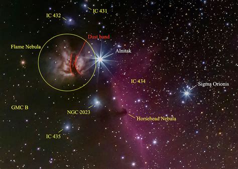 The Horsehead Nebula Region Orion2nebula