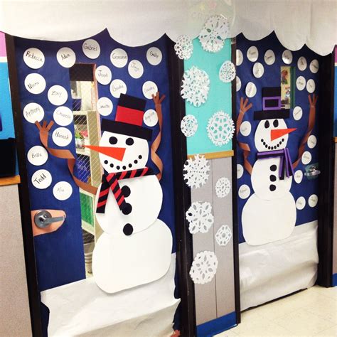 We did not find results for: Snowman classroom door decor for winter! | Christmas classroom door, School door decorations ...