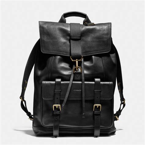 Coach Bleecker Backpack In Leather Coach Bags Leather Lining