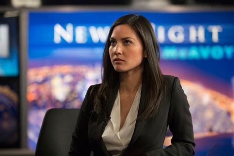 olivia munn talks end of the newsroom and rise of geek culture