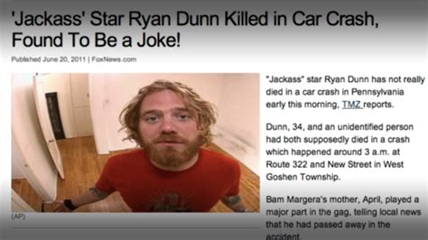 Ryan Dunn Death