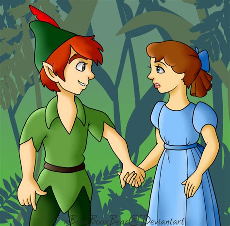 Peter Pan And Wendy Fan Art Disney Fanart Disneyfanart Peter Pan