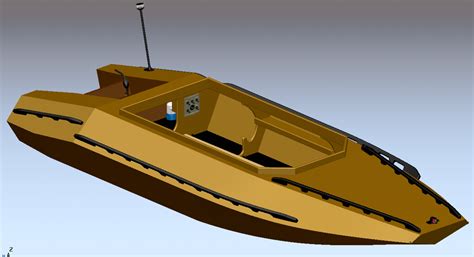 Newsola ‐ google news visualizer. Duck hunting boat | 3D CAD Model Library | GrabCAD