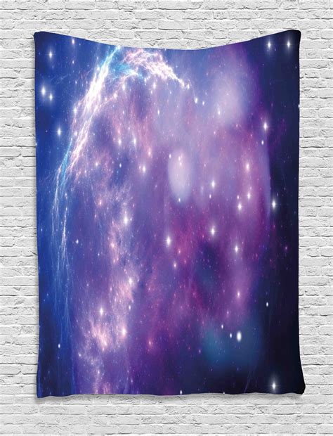 Constellation Tapestry Purple Nebula Mysterious Cluster Explosion