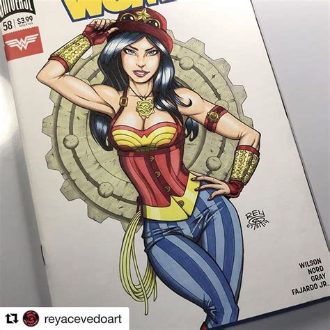 Rey Acevedo Na Instagramie „from The Archives Steampunk Wonder Woman