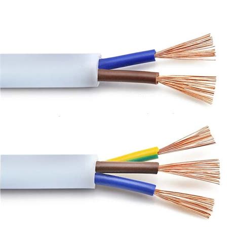 Pvc Sheathed Electric Wire Cables Rvv 25sq Mm 2 Core Awg Cable