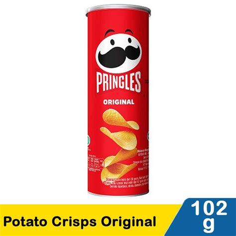 Pringles Potato Crisps Original Klg 107g Klikindomaret