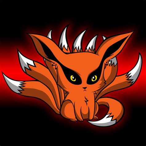 Nine Tailed Fox Demon Kyuubi By Hardtobesimple On Deviantart