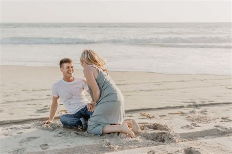 Romantic Beach Session Oceanside Ca Southern California