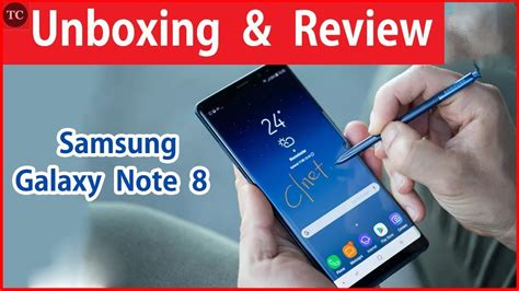 Samsung Galaxy Note 8 Unboxing And Review In Tamil Youtube