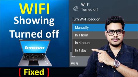 How To Fix Wifi Button Not Working In Lenovo Laptop Wifi Showing Turn