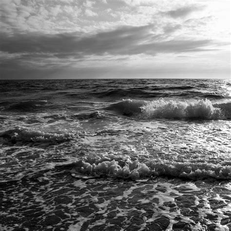 beach coast sand rock ocean horizon image free photo