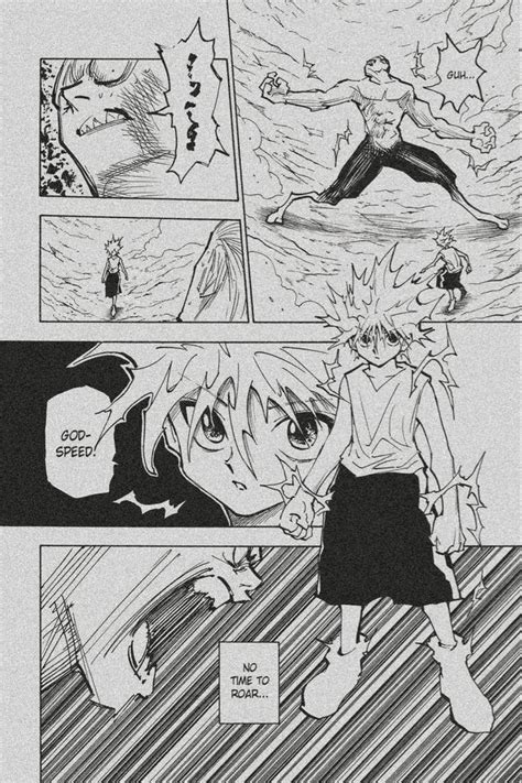 Killua Zoldyck Manga Panel