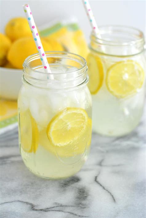 Fresh Squeezed Single Serve Homemade Lemonade Nourished Simply