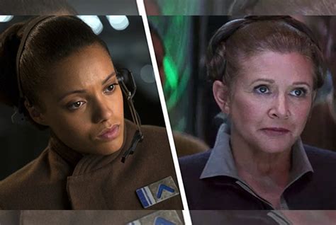 Maisie Richardson Sellers Talks Working With Carrie Fisher On The Force