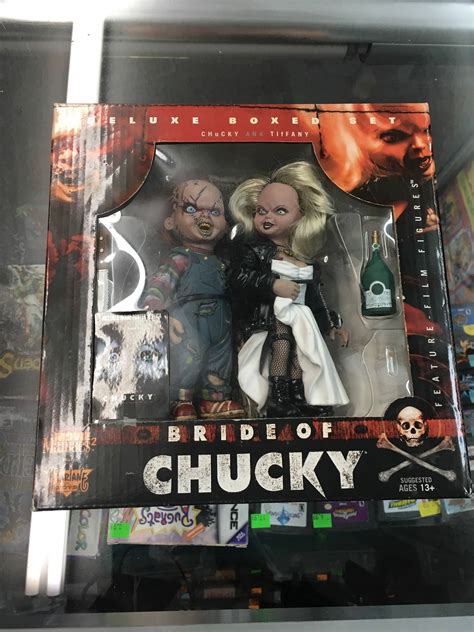 Bride Of Chucky Deluxe Figure Boxed Set Mcfarlane Toys Movie Maniacs
