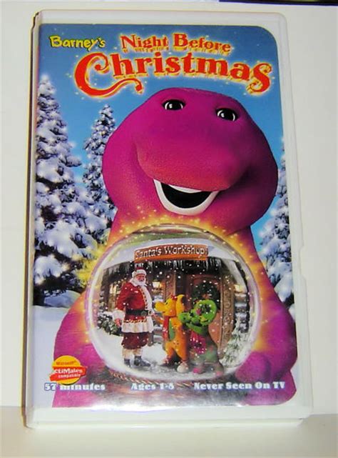 Free Barneys Night Before Christmas Vhs Vhs Auctions