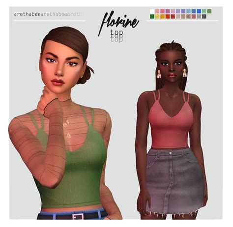 Wild Ones Collection Aretha On Patreon Sims 4 Mods Clothes Sims 4 Vrogue