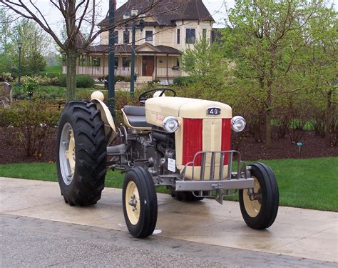 Antique ford tractor 24554