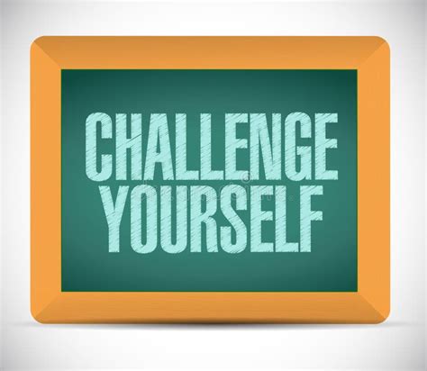 Challenge Yourself Stock Illustrations 3323 Challenge Yourself Stock
