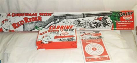 Red Ryder Carbine Daisy Shot A Christmas Wish Bb Gun With Compass