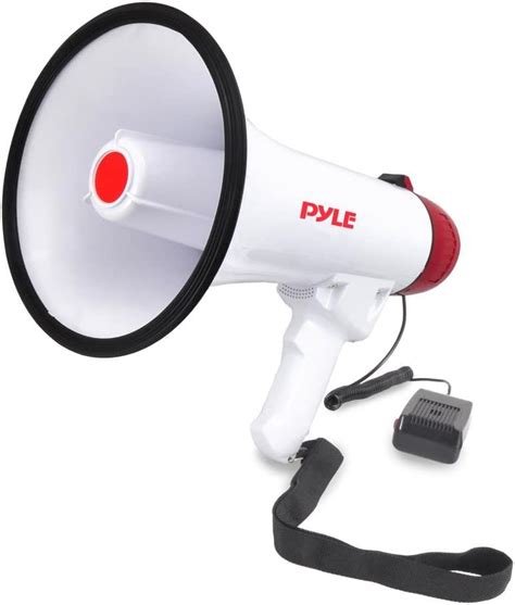Pyle Pylepro Pmp40 Megaphone Speaker With Microphone Bullhorn