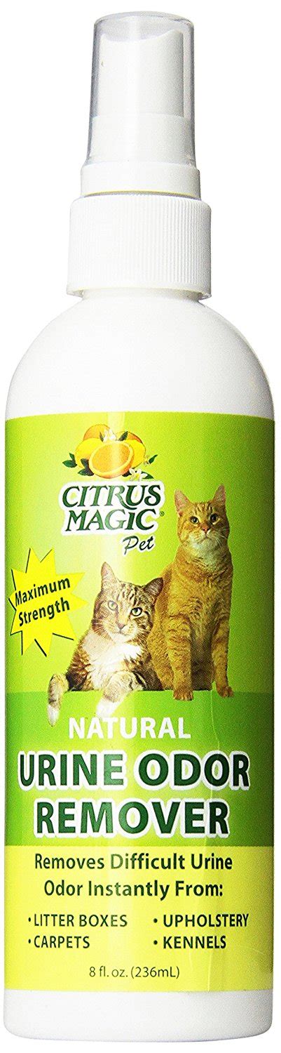 Your cat's warm, furry coat and nourishing blood supply are a flea's dream home. Citrus Magic Pet Natural Urine Odor Remover Spray, 8-Ounce ...