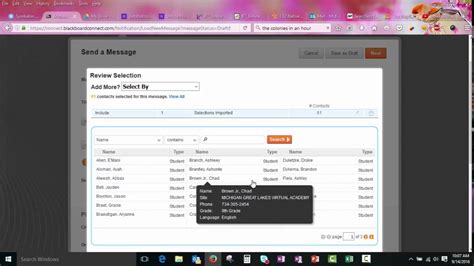 How To Upload A Call List Blackboard Connect Youtube