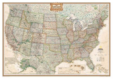 Usaunited States Maps Giant Size Wall Posters Murals Ebay