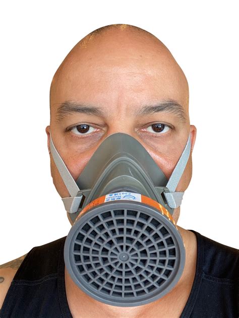 New Half Face Mask Reusable Spray Paint Rubber Gas Mask Respiratory