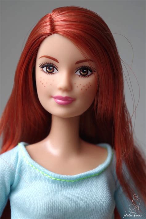 plastic dreams barbie et miniatures made to move barbie doll light blue