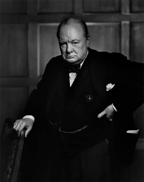 Winston Churchill In The Crown Yousuf Karsh