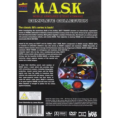 Mask Complete Collection Dvd Box