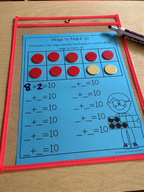 Math Mats For First Grade First Grade Centers And More