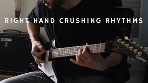 Metal Rhythm Guitar Practice Iced Earth Riffs Youtube