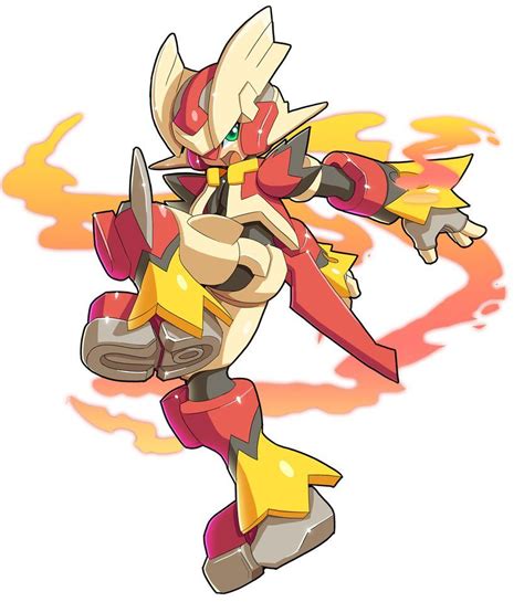 Commission Model Zx And Mega Blaziken Fusion By Ultimatemaverickx