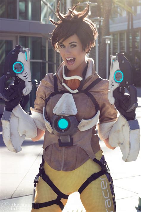 tracer cosplay costume overwatch 19 cosplays cosplay mulheres