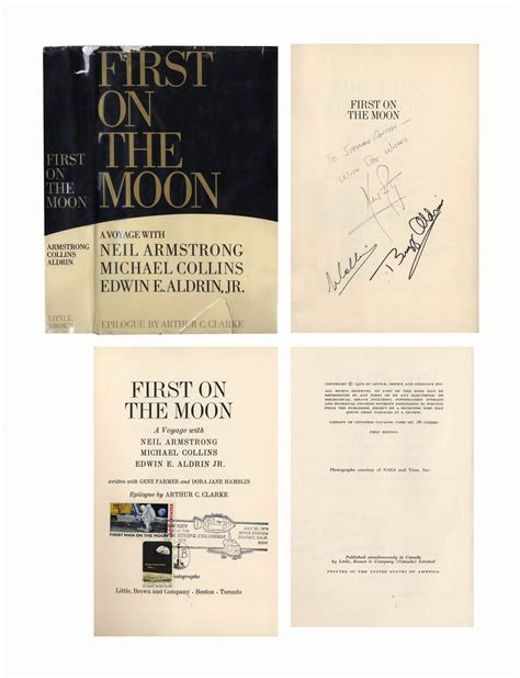 Sell Or Auction Your Apollo 11 Crew Signed First On The Moon Book