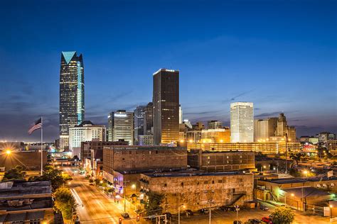Oklahoma City Skyline Photograph By David Waldo