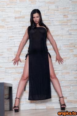 WeAreHairy Bianka Bianka Finds The Perfect Black Dress X201 3000px