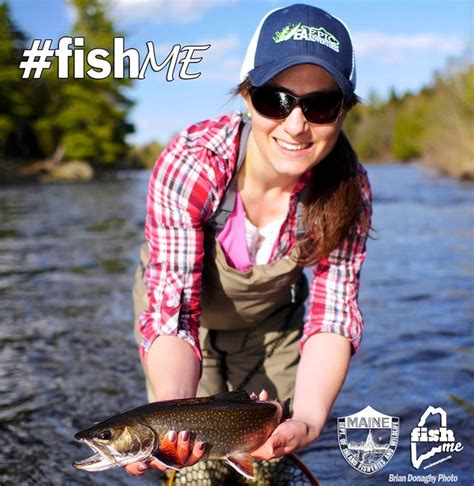 Was Excited To Have Maine If W Feature My Photo With This Beautiful Native Maine Brook Trout