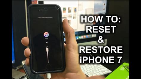 Resetting your iphone is a great troubleshooting tool for when you start to experience issues. How To Reset & Restore your Apple iPhone 7 - Factory Reset ...