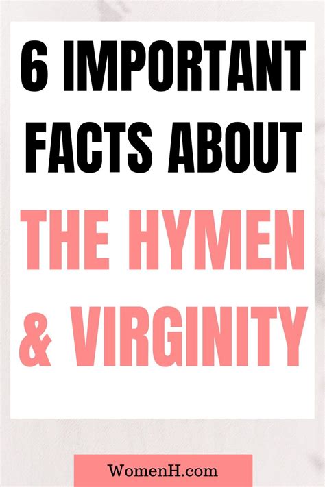 6 Interesting Facts About The Hymen Artofit