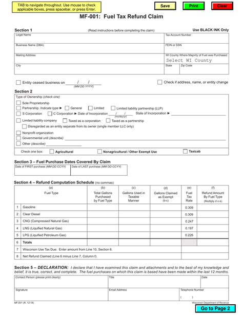Form Mf 001 Fill Out Sign Online And Download Fillable Pdf