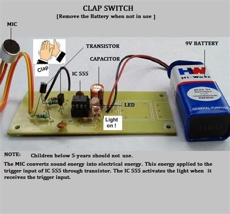 It also describes switches basics. CLAP SWITCH - Vtek Electronics & Technologies