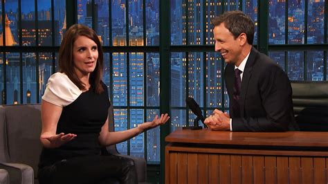 Watch Late Night With Seth Meyers Interview Tina Fey Describes The