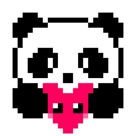 Cute Panda Pixel Art Maker